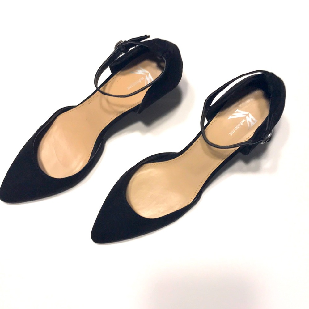 White Mountain Ankle Strap Heels